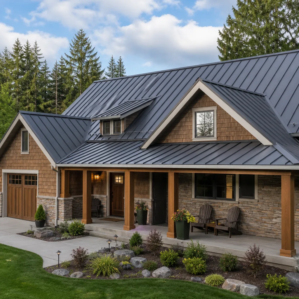 Metal roofing